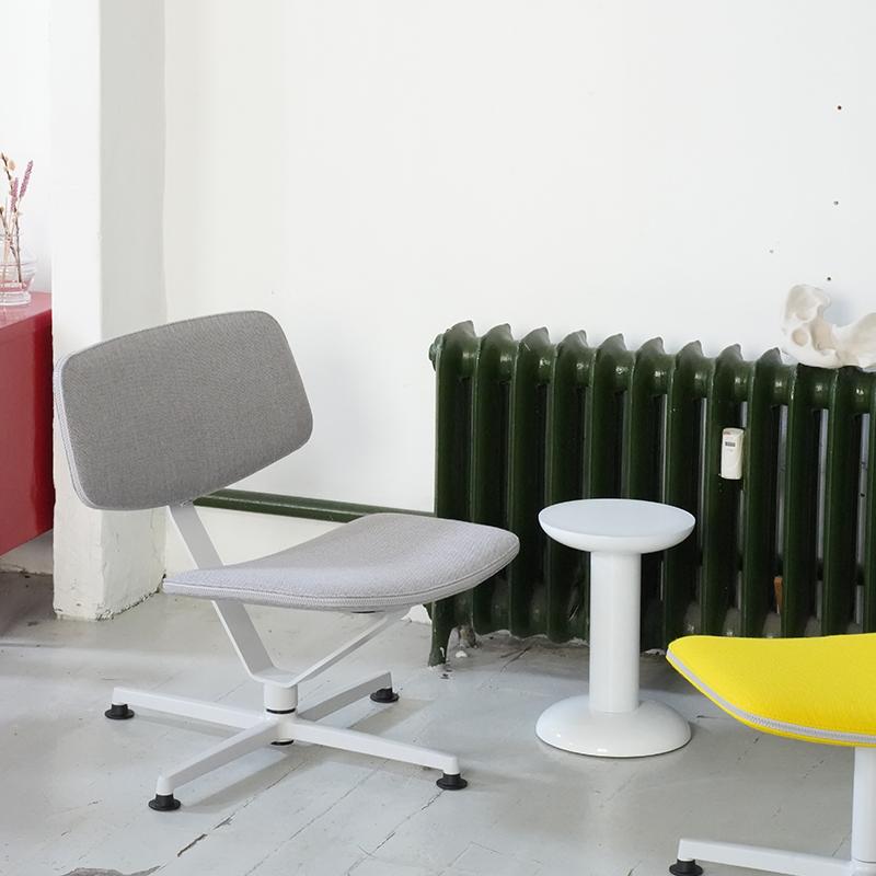 raawii ARBA Lounge Chair Kvadrat RE-WOOL ラーウィー アルバ ラウンジチェア + オットマン エルワン・ブルレック【light grey / light grey shell】 |  | 12