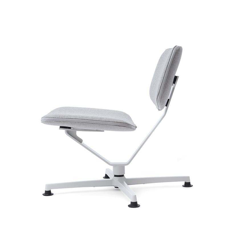 raawii ARBA Lounge Chair Kvadrat RE-WOOL ラーウィー アルバ ラウンジチェア + オットマン エルワン・ブルレック【light grey / light grey shell】 |  | 06