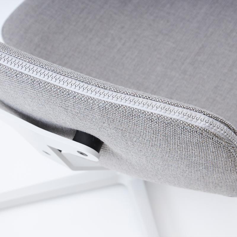 raawii ARBA Lounge Chair Kvadrat RE-WOOL ラーウィー アルバ ラウンジチェア + オットマン エルワン・ブルレック【light grey / light grey shell】 |  | 08