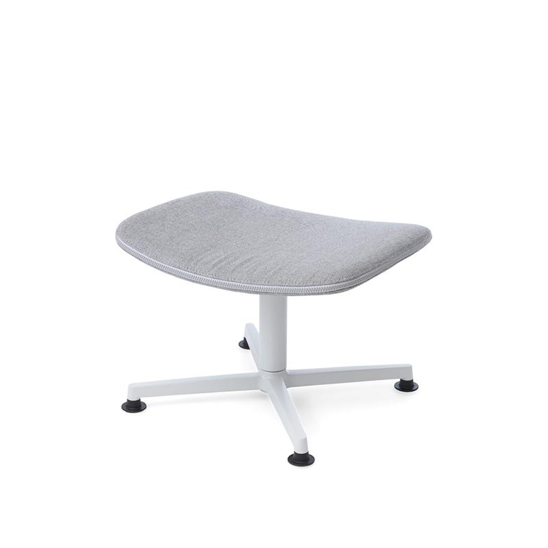 raawii ARBA Lounge Chair Kvadrat RE-WOOL ラーウィー アルバ ラウンジチェア + オットマン エルワン・ブルレック【light grey / light grey shell】 |  | 09