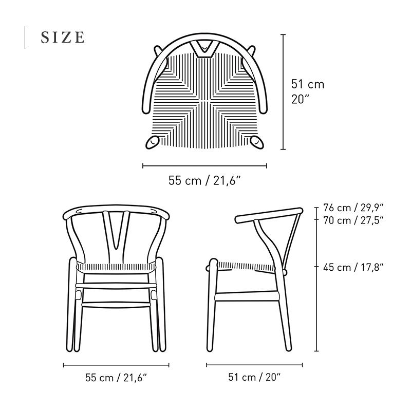 yチェア CH24 アッシュ ソープフィニッシュ カールハンセン&サン ナチュラル ペーパーコード Yチェア ワイチェア ダイニングチェア 北欧【正規取扱販売店】｜styledeco｜10