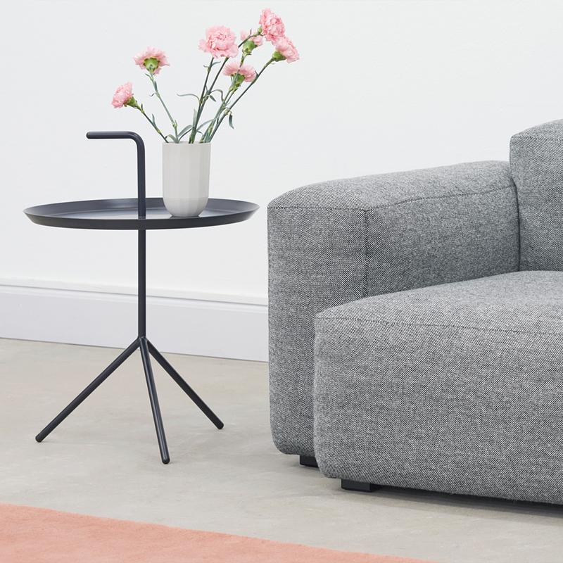 HAY DLM ブラック ポータブルテーブル HAY DLM XL Don't Leave Me ヘイ ポータブルテーブル ロー