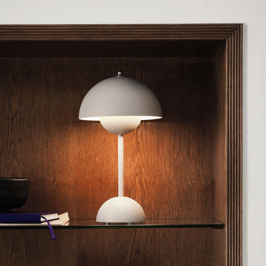 [正規品] フラワーポット　照明 ＆tradition ポータブル照明 ストーンブルー フラワーポット VP9 MG