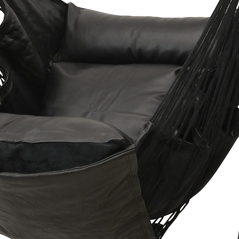 コンフォルタ 【ブラックフレーム】 ハンギングチェア ロッキング