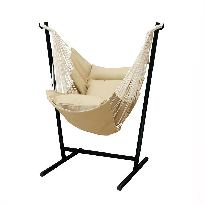 コンフォルタ 【ブラックフレーム】 ハンギングチェア ロッキング