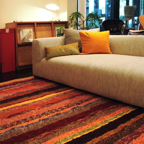 新品未使用JARAPAラグ Jarapa JARAPA ハラパラグ／マルチカラー：約140×200cm