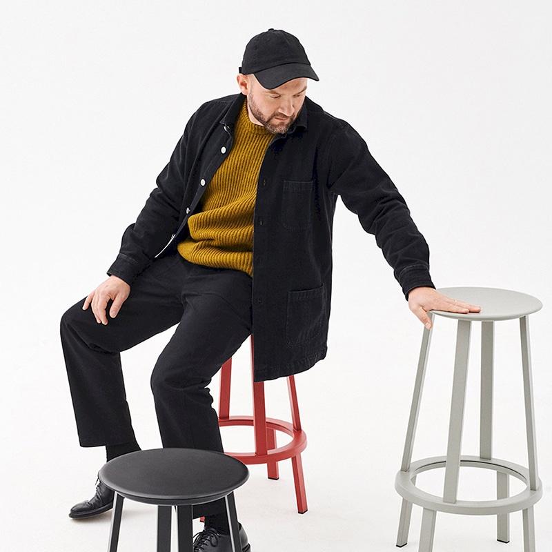 HAY（ヘイ） リボルバースツール REVOLVER STOOL H48.5cm 椅子 チェア