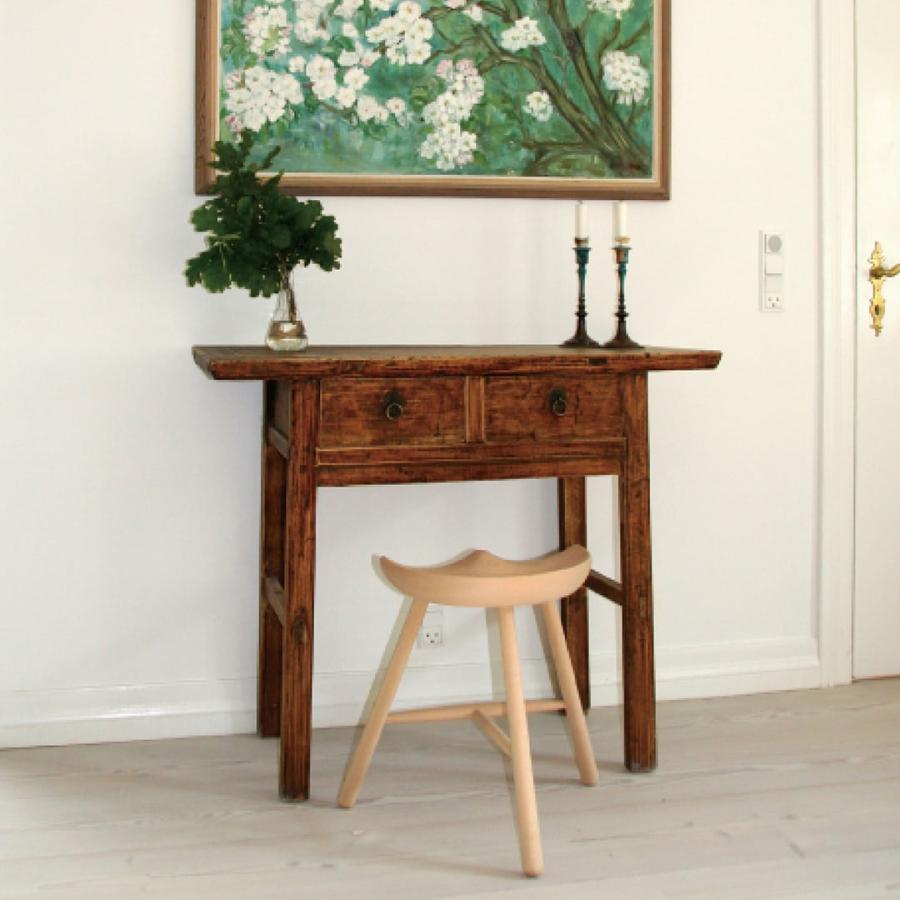 Werner シューメーカーチェア 北欧 スツール No.49 イロコ材 オイル