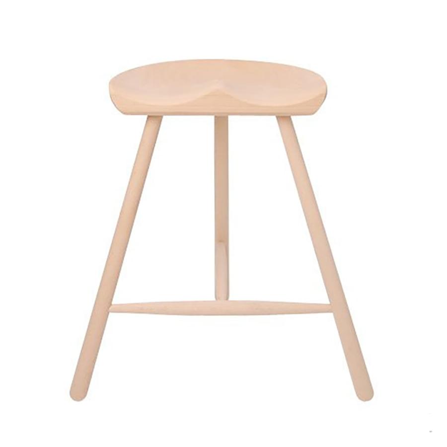 シューメーカー　WERNER　ビーチ材49cm Werner シューメーカーチェア 北欧 スツール No.59 ビーチ 無塗装