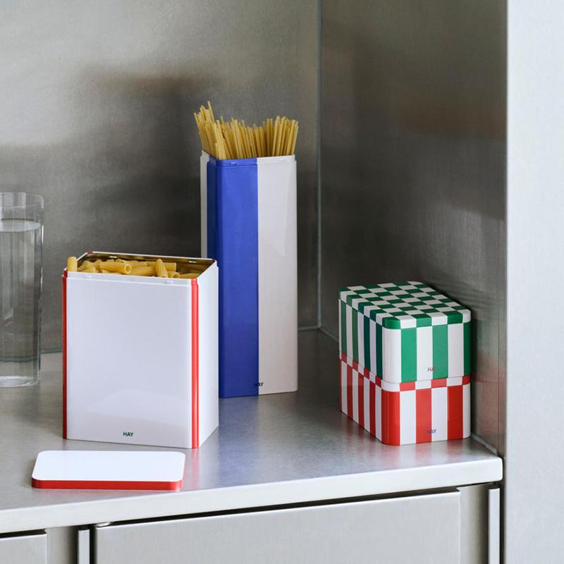 HAY（ヘイ） TIN CONTAINER SMALL 2025AW 収納缶 ブリキ缶 蓋付き