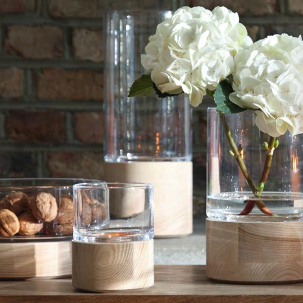 正規取扱販売店】LSA / LOTTA VASE LANTAN & ASH BASE CLEAR TLA2188