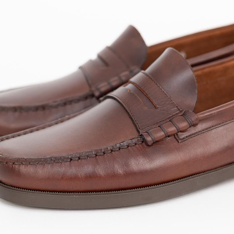 Paraboot（パラブーツ） CORAUX/MARINESOLE MARRON コインローファー