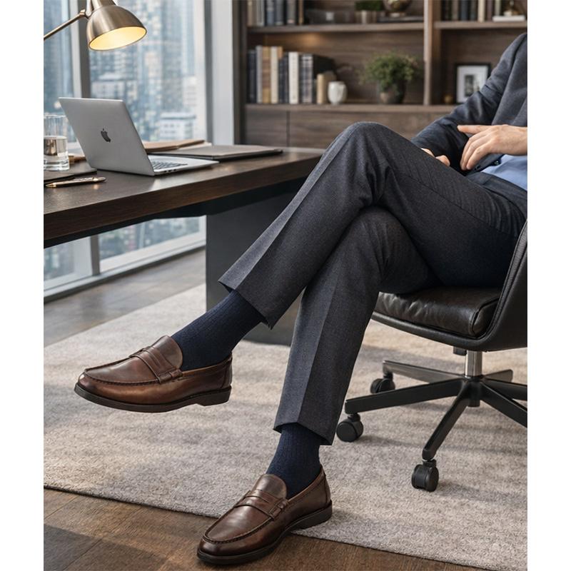 Paraboot（パラブーツ） CORAUX/MARINESOLE MARRON コインローファー