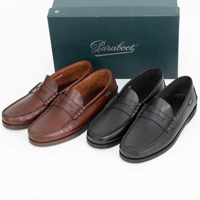 Paraboot（パラブーツ） CORAUX/MARINESOLE MARRON コインローファー