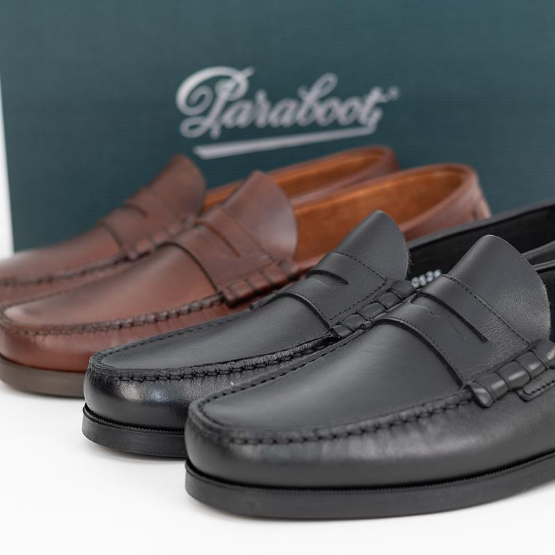 Paraboot（パラブーツ） CORAUX/MARINESOLE MARRON コインローファー