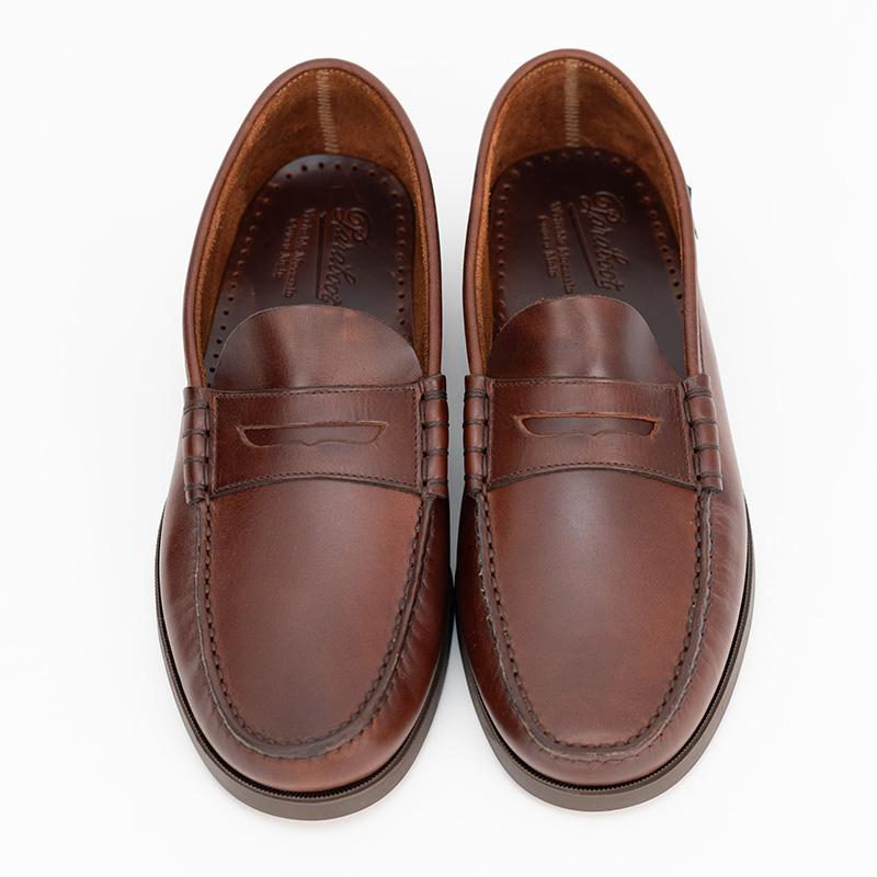Paraboot（パラブーツ） CORAUX/MARINESOLE MARRON コインローファー