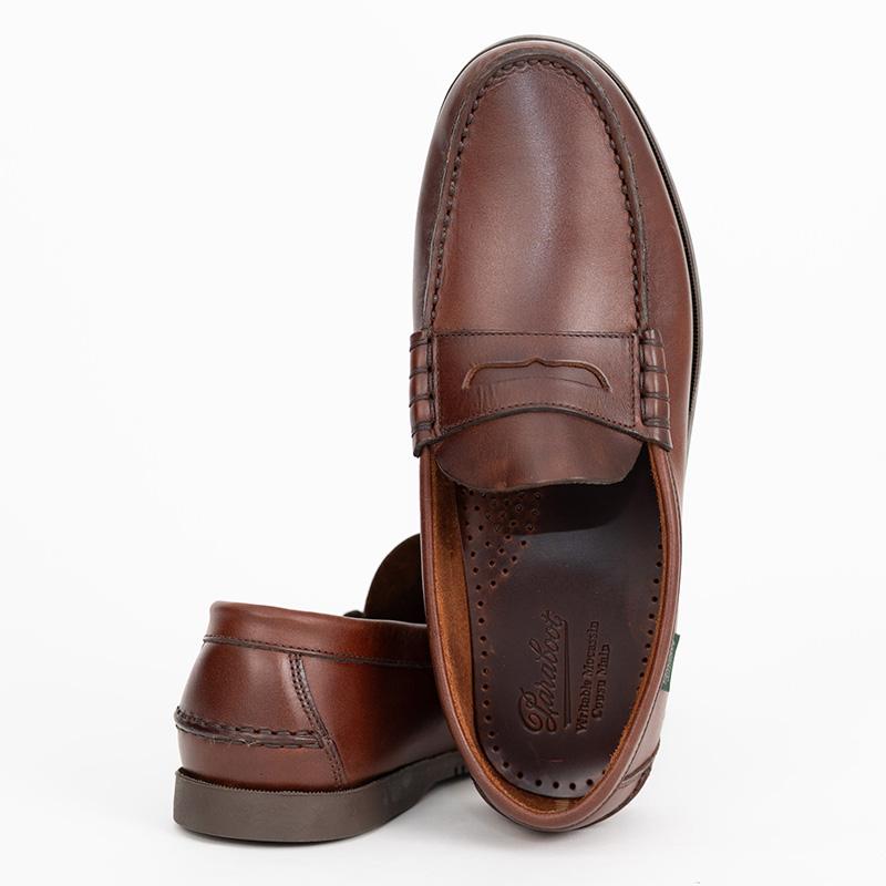 Paraboot（パラブーツ） CORAUX/MARINESOLE MARRON コインローファー