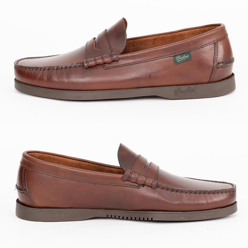 Paraboot（パラブーツ） CORAUX/MARINESOLE MARRON コインローファー