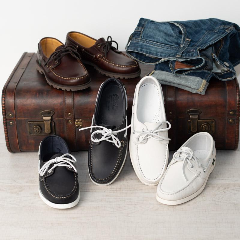 Paraboot/パラブーツ MALO/RAID MARRON AMERICA デッキシューズ 