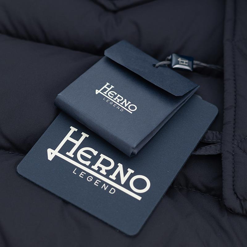 HERNO（ヘルノ） LEGEND L'Eskimoダウンジャケット　ネイビー HERNO ヘルノ ダウンジャケット/HERNO LEGEND L'ESKIMO【大きい