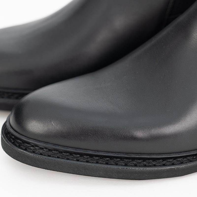PARABOOT/パラブーツ CHAMFORT/GALAXY NOIRE-LIS NOIRサイドゴアブーツの画像