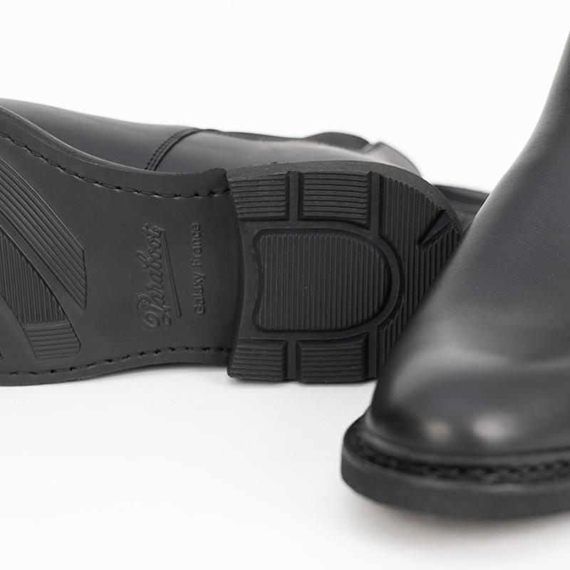 PARABOOT/パラブーツ CHAMFORT/GALAXY NOIRE-LIS NOIRサイドゴアブーツの画像