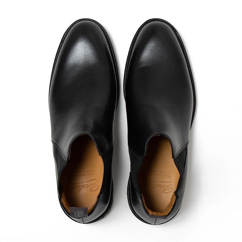 PARABOOT/パラブーツ CHAMFORT/GALAXY NOIRE-LIS NOIRサイドゴアブーツの画像