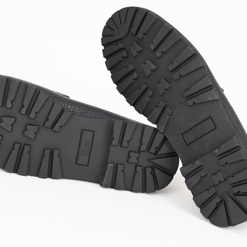 PARABOOT/パラブーツ CORAUX/RAID SOLE  BLACKコインローファーの画像
