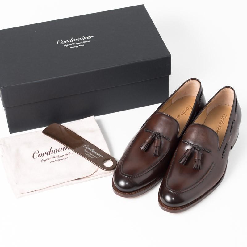 Cordwainer コードウェイナー 18520 ダークブラウン ビジネスシューズ