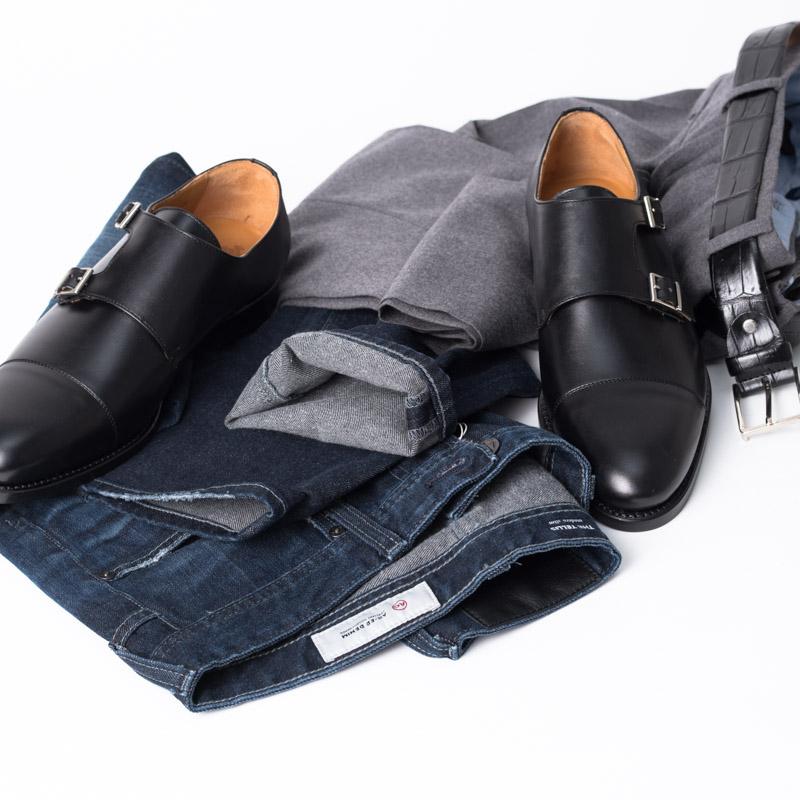 ブーツ Berwick バーウィック ダブルモンク ブーツ 453 ヴィブラム