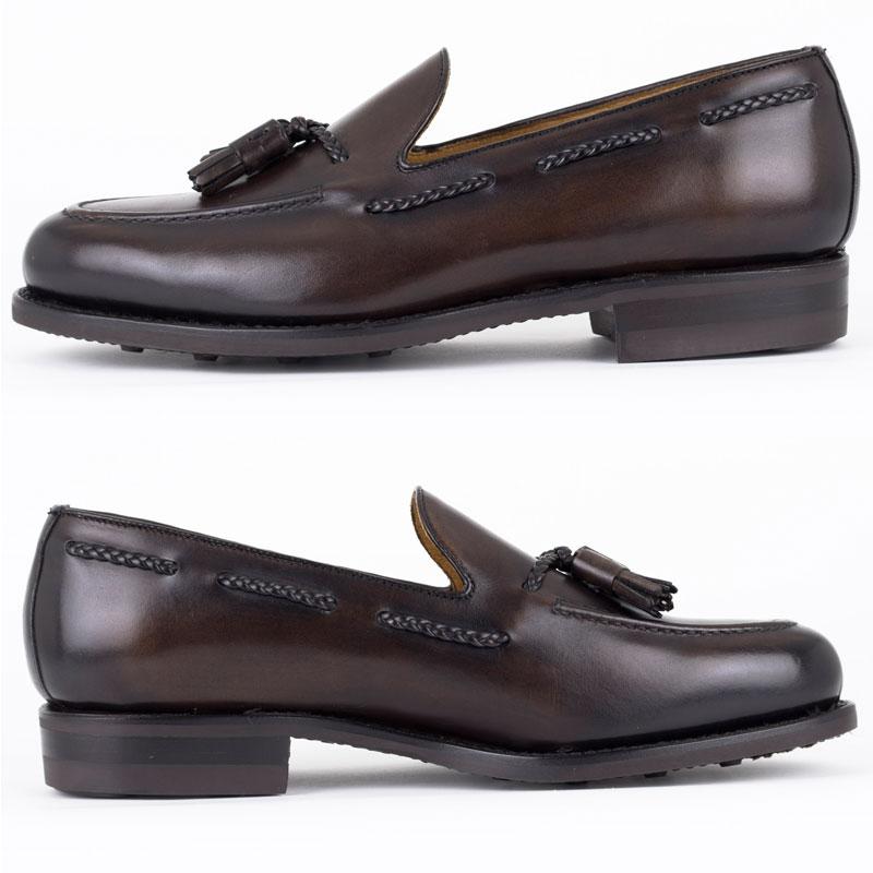 Berwick 1707 ダークブラウン　 タッセルローファー Berwick 1707 Berwick1707 ブラウン ダイナイトソール タッセル