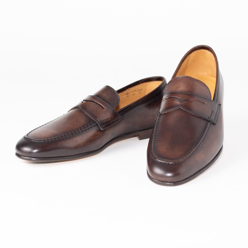 Paco Milan | パコミラン スペイン製 ブラウン カーフレザー U字モカ