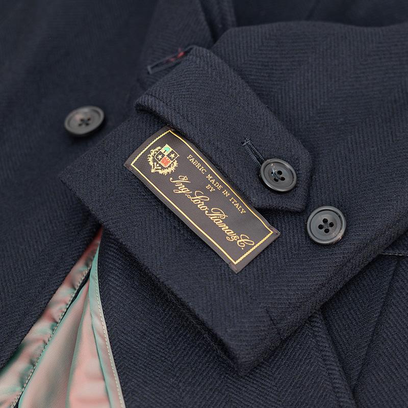 Loro Piana ZELANDER ロロ ピアーナ ネイビー ニュージーランドウール 