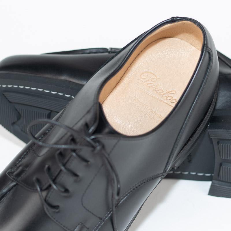 【再入荷】Paraboot/パラブーツ CHAMBORD/ACTEM NOIRE-LIS-NOIR-ACTIV SOLE　Uチップの画像