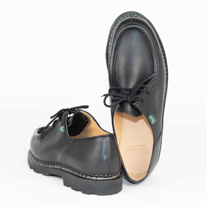 【再入荷】Paraboot/パラブーツ MICHAEL/MARCHE 2 NOIRE-LIS-NOIR オイルドレザーチロリアンシューズの画像