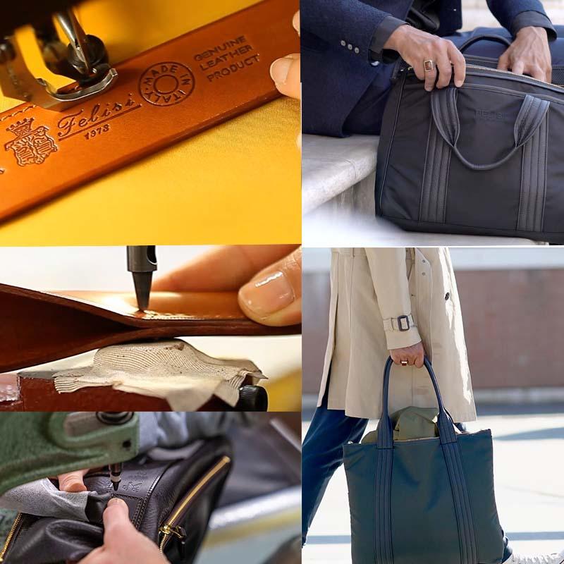 Felisi Felisi「フェリージ」イタリー製【799-bk】ブラック ナイロン