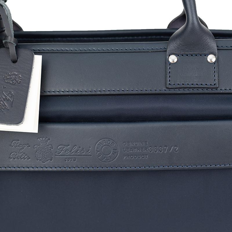 フェリージ Felisi レザー ナイロン×レザー ナイロン トートバッグ