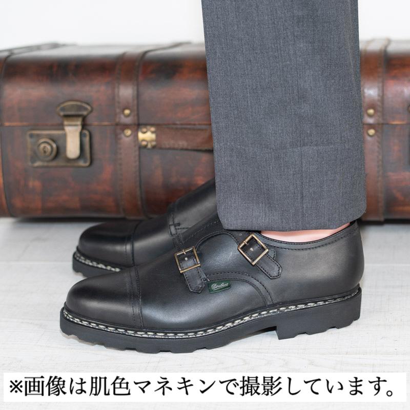 【再入荷】Paraboot/パラブーツ MARCHE2 SOLE WILLIAM-MARCHE2 NOIRE-LIS-NOIRダブルモンクの画像