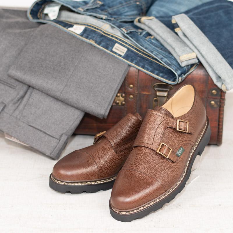 Paraboot Paraboot/パラブーツ WILLIAM-MARCHE 2 NOIRE-GR EBENE Paraboot Paraboot/パラブーツ WILLIAM-MARCHE 2 NOIRE-GR EBENE