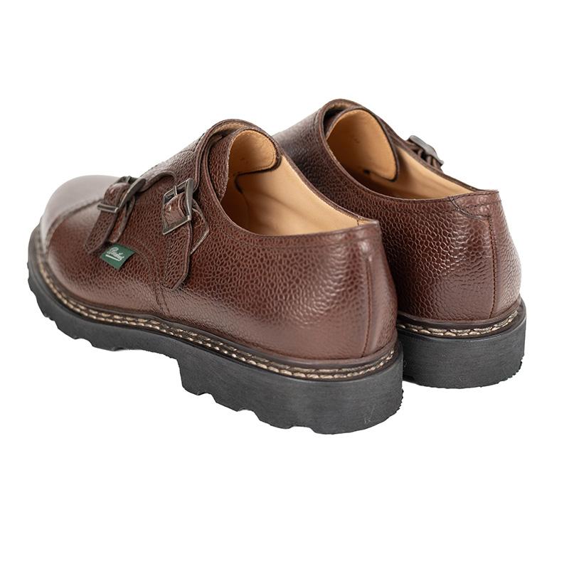 【再入荷】Paraboot/パラブーツ WILLIAM-MARCHE 2 NOIRE-GR EBENEダブルモンクシューズの画像