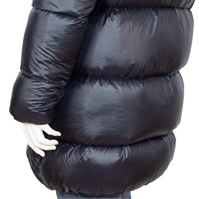 PYRENEX | ピレネックス ナチュラルフレンチダウン 黒 フーデット フランス製 ANTON-ブラック ダウンジャケットの画像
