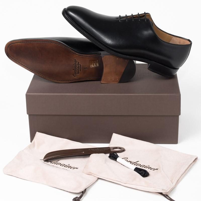 Cordwainer コードウェイナー Bond ボックスカーフ レザーソール ホールカット ブラック ビジネスシューズ Bond Bk Style Edition Yahoo 店 通販 Yahoo ショッピング