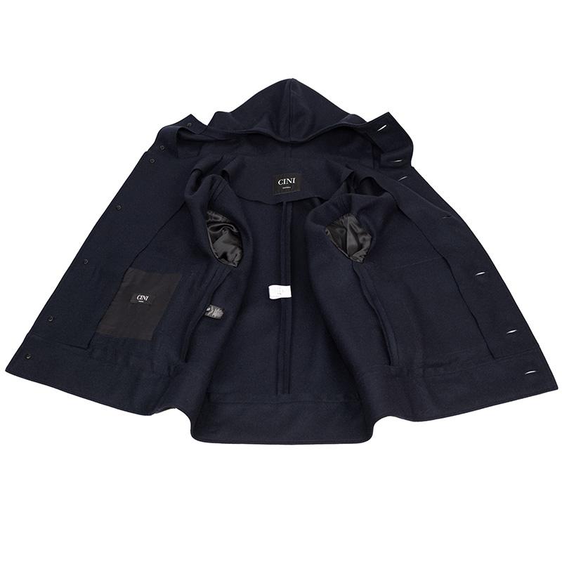 CINI VENEZIA/コート/-/ウール/BLK