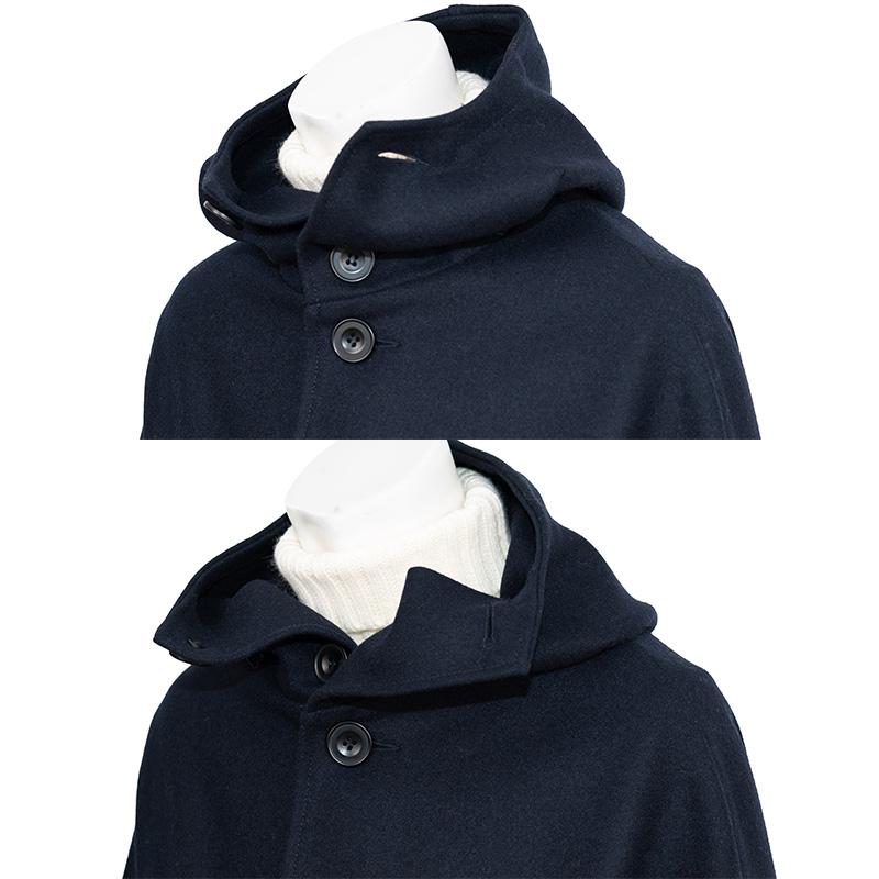 CINI VENEZIA コート　フード　ネイビー　BARENA CINI VENEZIA コート フード ネイビー BARENA