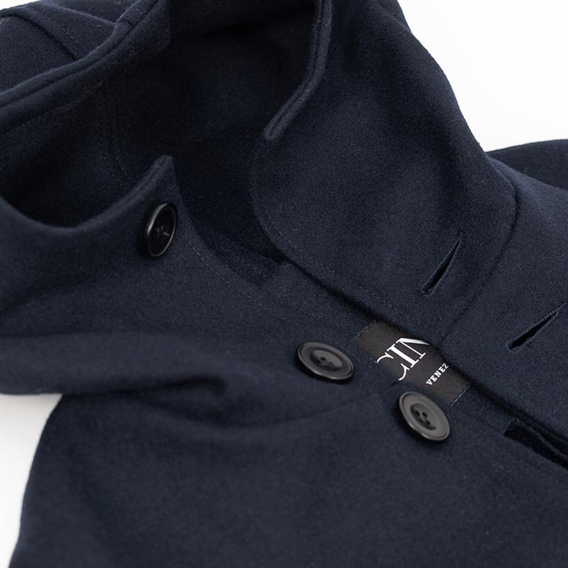 CINI venezia CINI/チー二 ヴェネチア イタリー製羊毛100％ネイビー