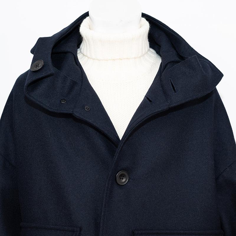 CINI venezia CINI/チー二 ヴェネチア イタリー製羊毛100％ネイビー