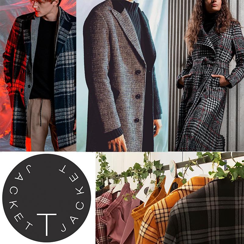 T-JACKET（ティージャケット） イタリア製厚手羊毛ウール ライニング