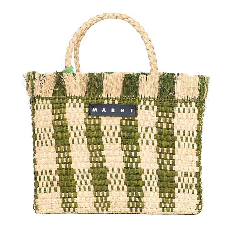 MARNI MARKET マルニ マルニマーケット レディースバッグライム