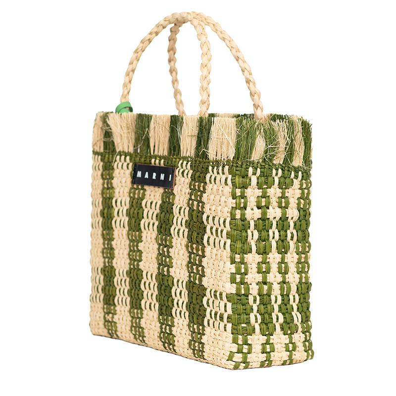 MARNI MARKET マルニ マルニマーケット レディースバッグライム