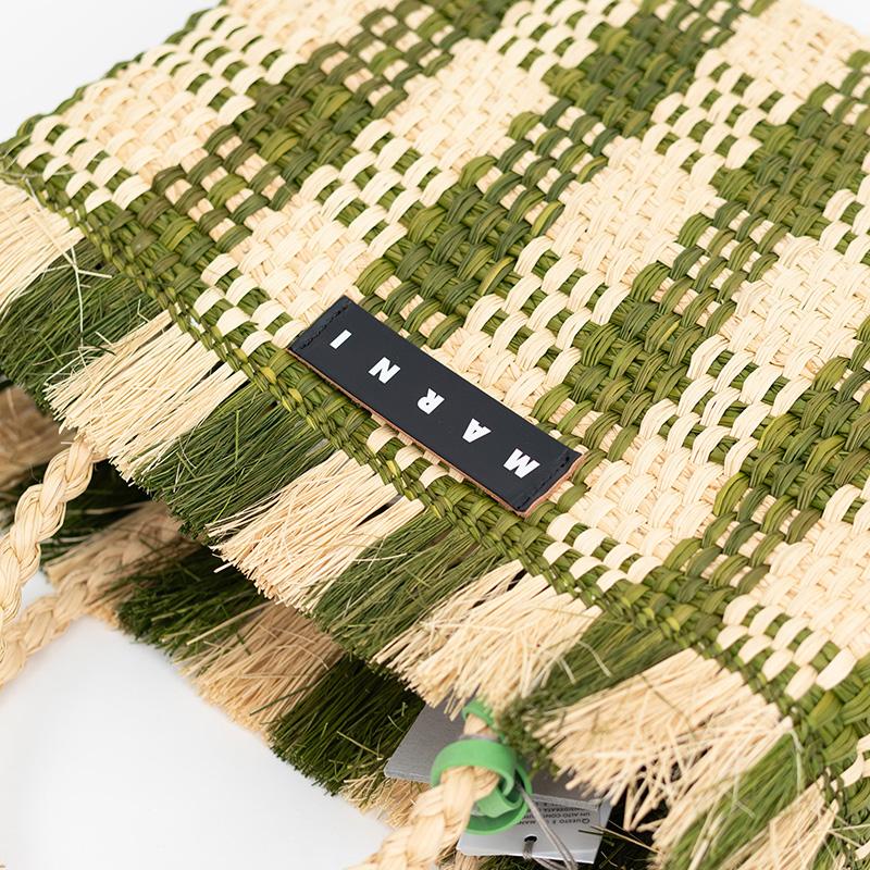 MARNI MARKET マルニ マルニマーケット レディースバッグライム